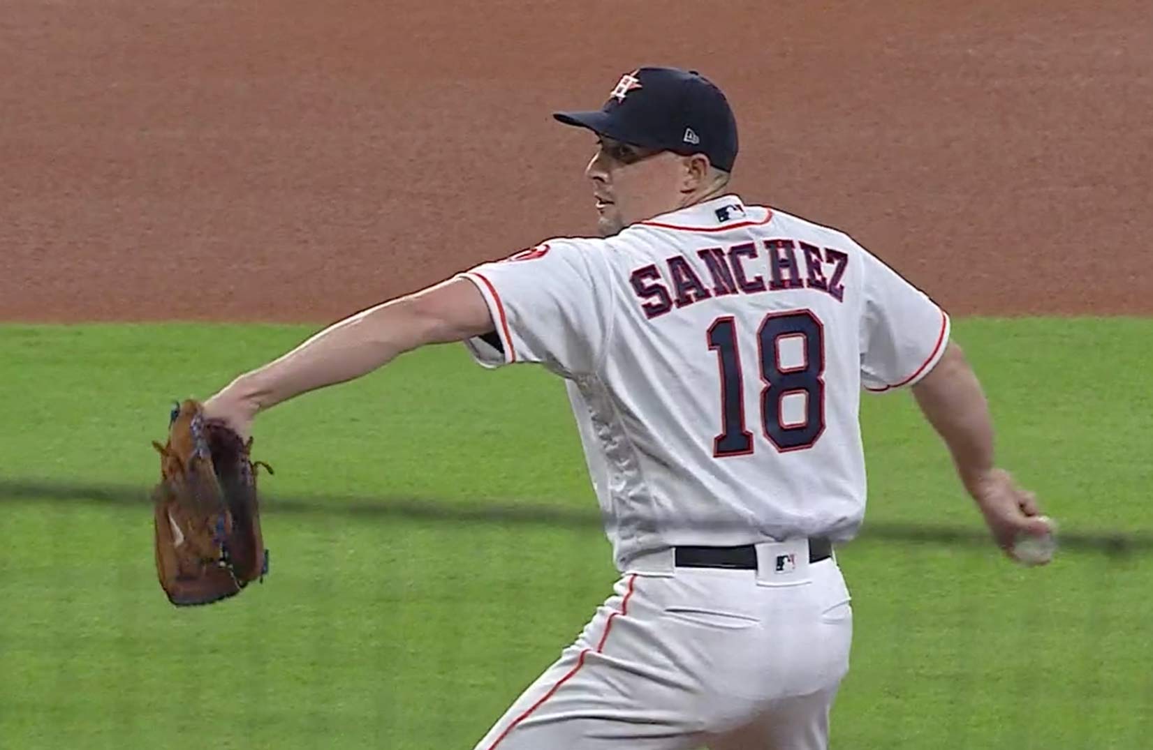 aaron sanchez - astros no hitter august 3rd, 2019