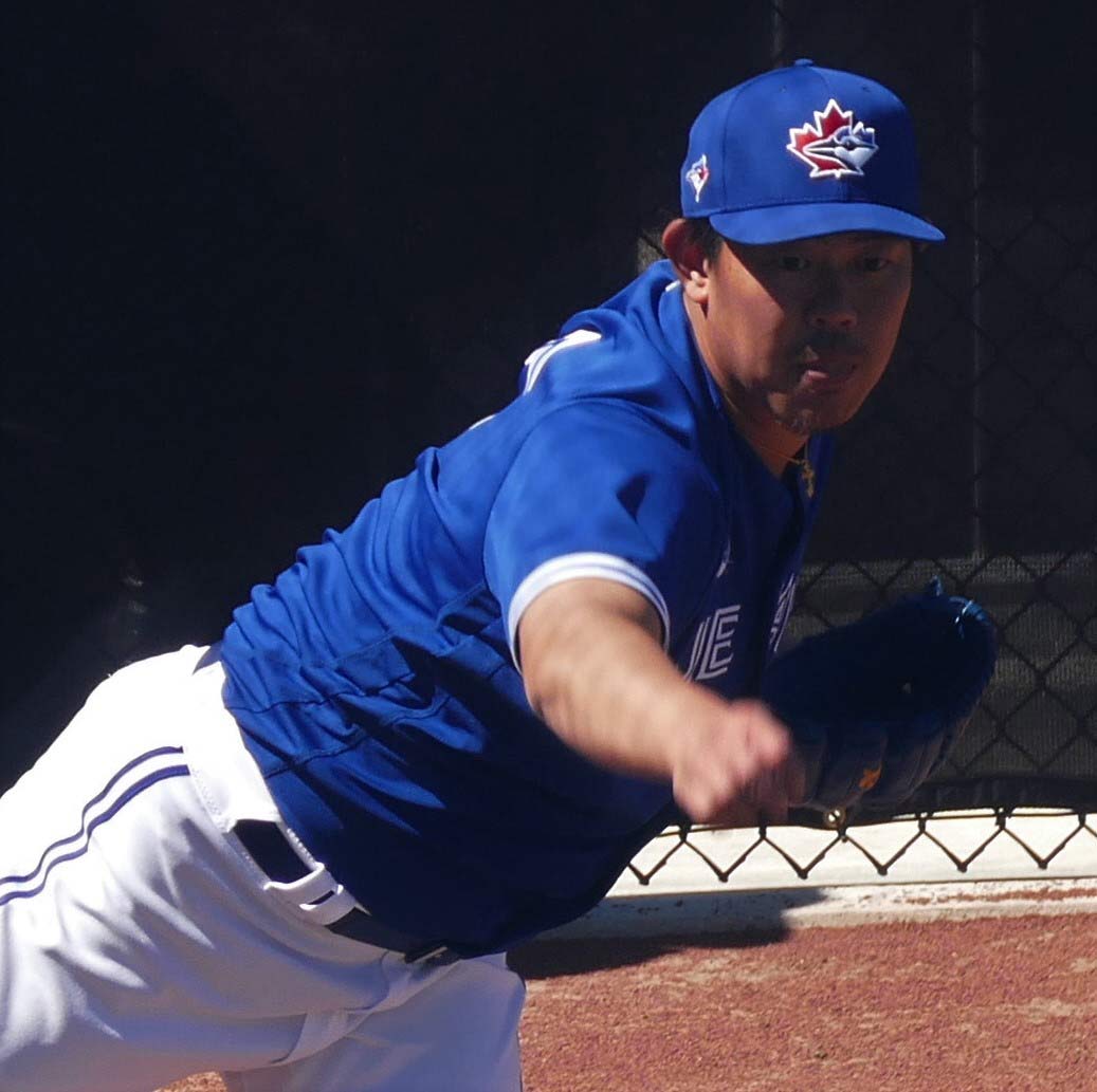 Shun Yamaguchi in Spring Training