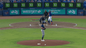 Espinal takes a slider